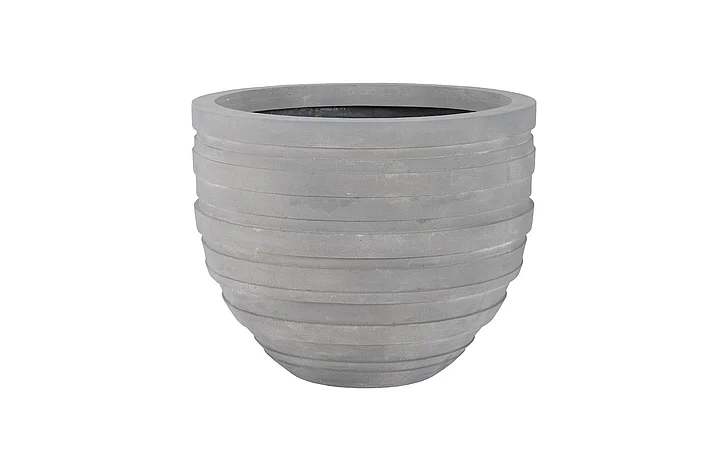 Phillips Collection June Medium Planter in Raw Gray PH105217