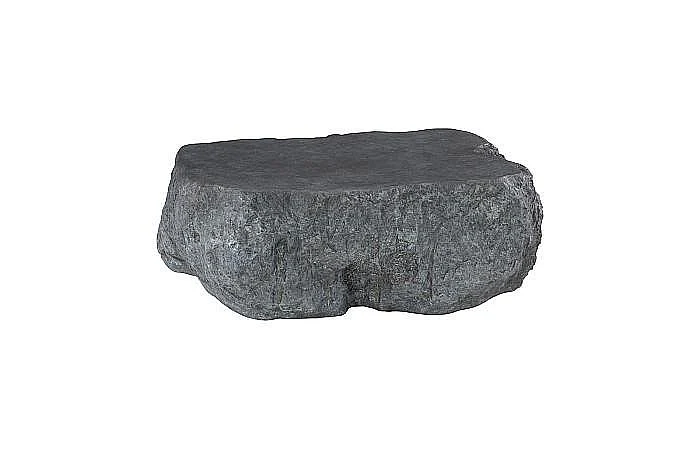 Phillips Collection Quarry Large Coffee Table in Charcoal Stone PH113879