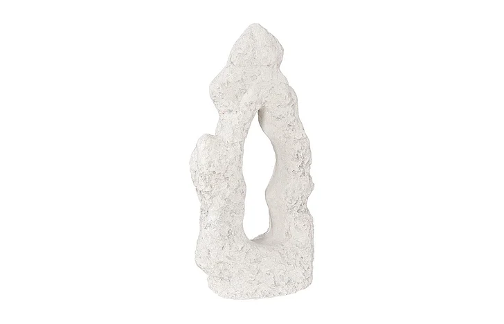 Phillips Collection Single Hole Cast Stone Table Top Sculpture in Roman Stone PH114740