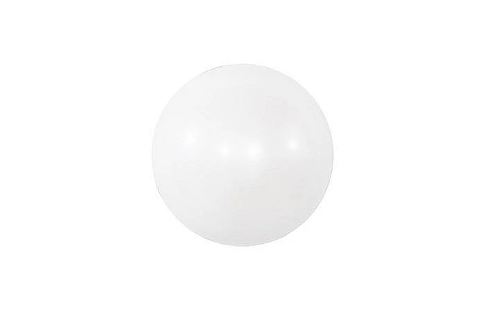 Phillips Collection Sphere-In-Half Wall Sculpture in Pearl White PH114831