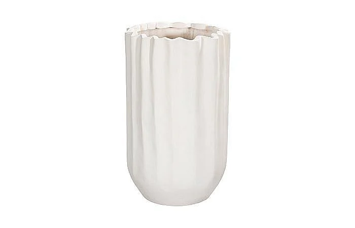 Phillips Collection Tulip Flower Planter Slim Tall in Stone Cast PH115656