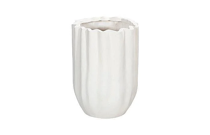 Phillips Collection Tulip Flower Planter Slim Tall in Stone Cast PH115659