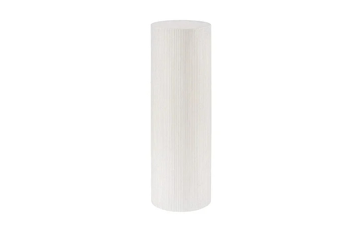 Phillips Collection Groovy Pedestal in White Stone PH117196