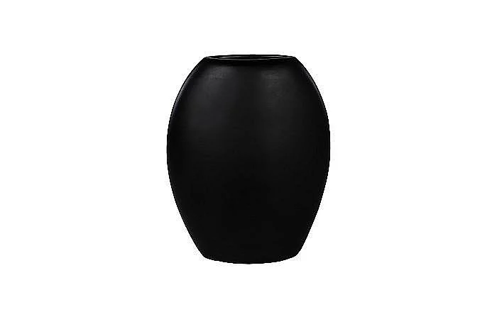 Phillips Collection Medium Pod Vase in Black Matte PH117202