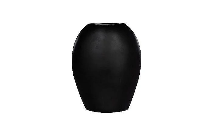 Phillips Collection Large Pod Vase in Black Matte PH117203