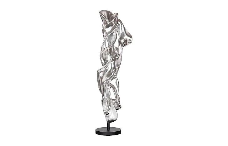 Phillips Collection Cast Dancing Sculpture in Coupé Silver Leaf PH117283
