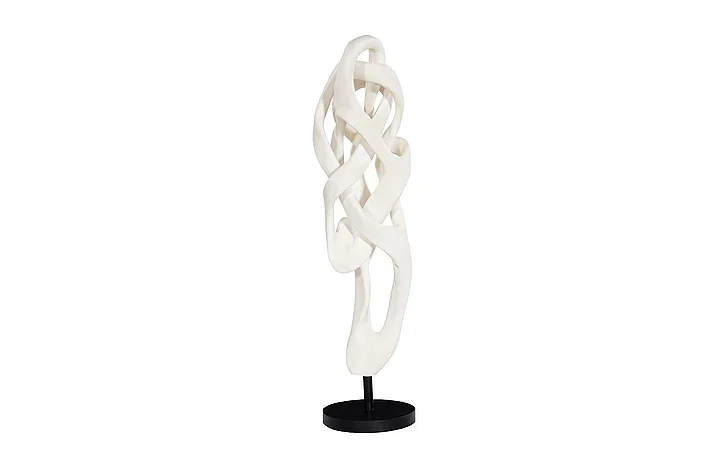 Phillips Collection Cast Dancing Sculpture in Passé Faux Bleached PH117285
