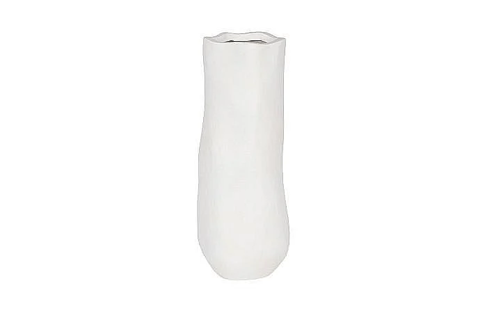 Phillips Collection Organic Tall Vase in White PH117456