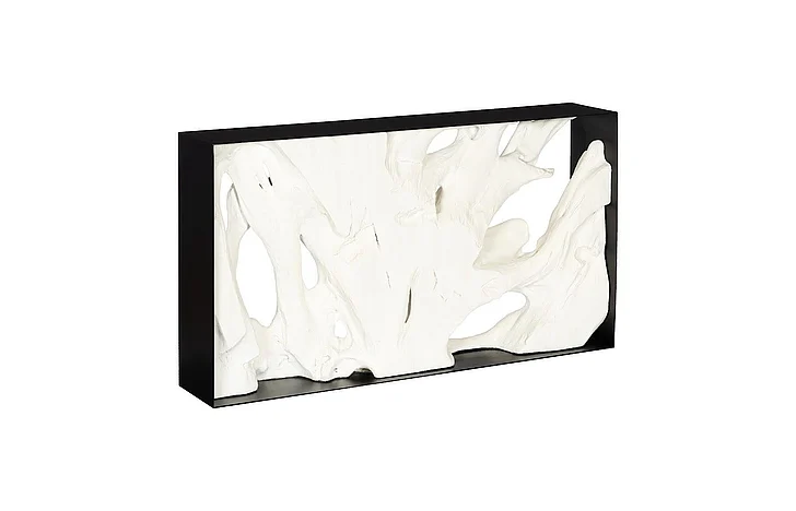 Phillips Collection Cast Root Framed Console Table in Faux Bleached PH118765