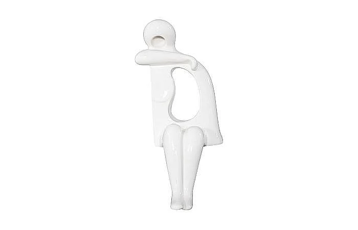 Phillips Collection Sweetie Sculpture in Gel Coat White PH118771