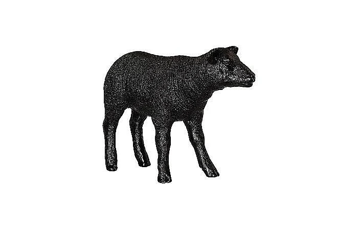 Phillips Collection Texelaar Sheep Lamb in Gel Coat Black PH118802