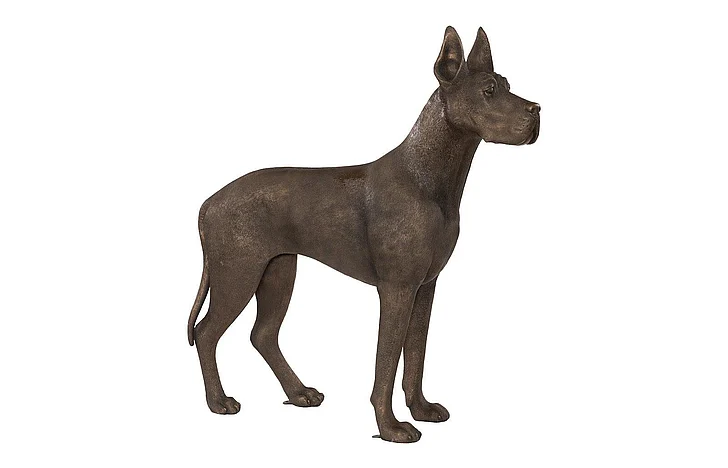 Phillips Collection Standing Great Dane in Bronze PH119127