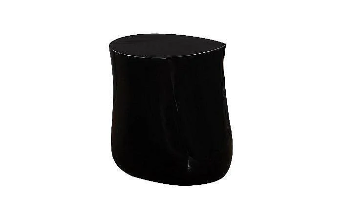 Phillips Collection Mellow Side Table in Gel Coat Black PH119128