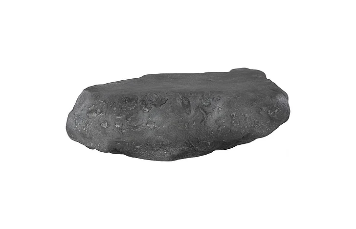 Phillips Collection Large Cast Boulder Coffee Table in Charcoal Stone PH119407