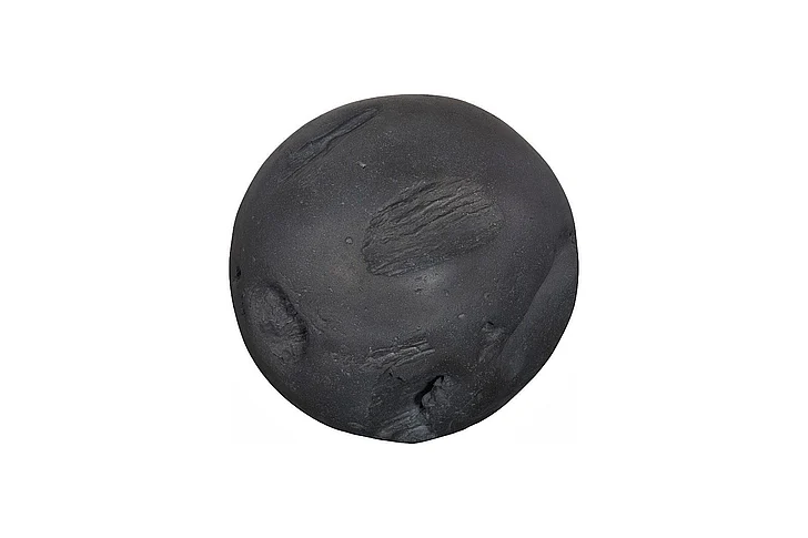 Phillips Collection Cast Root Floor Ball, SM, Charcoal Stone PH120175
