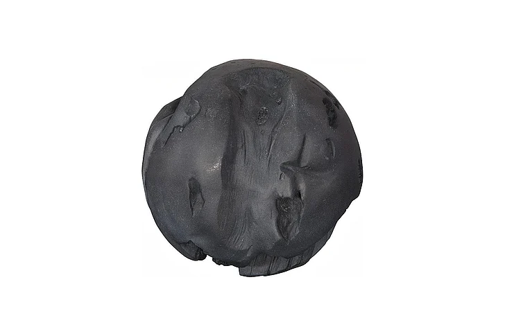 Phillips Collection Cast Root Floor Ball, LG, Charcoal Stone PH120177