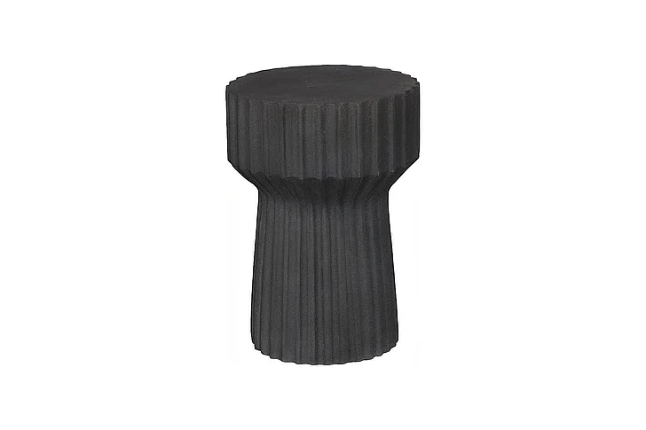 Phillips Collection Vetra Side Table, Charcoal Stone PH120307
