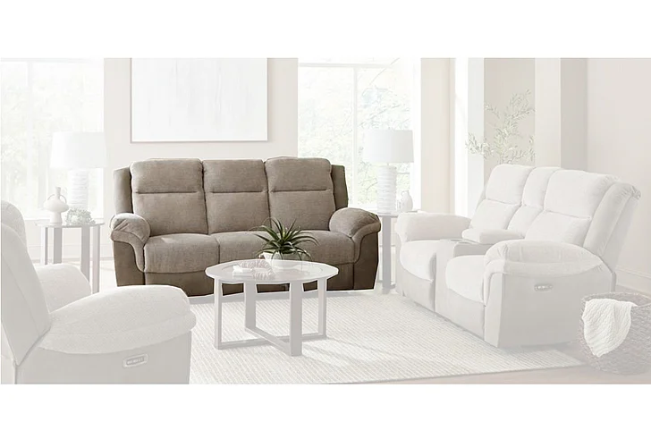 Peak Living 350 Power Recline Power Headrest Sofa in Taffy Sand PH35003-4251 CUSTOM ITEM