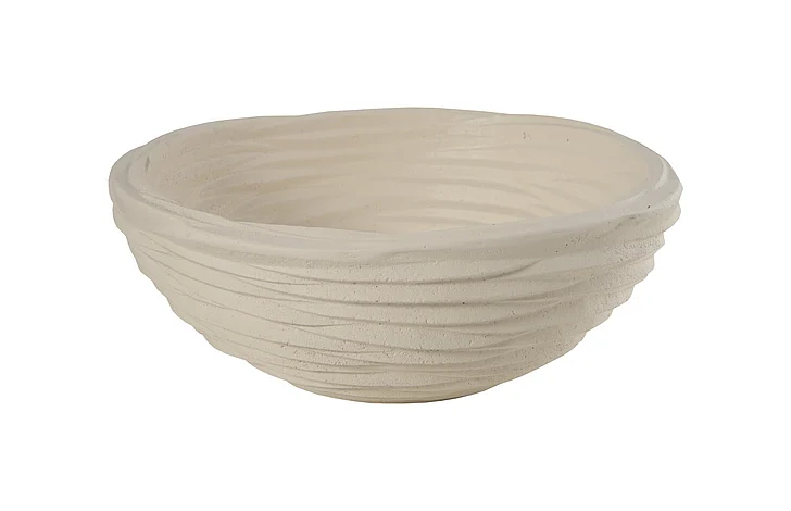 Phillips Collection Waves Medium Bowl in Stone Cast PH53124