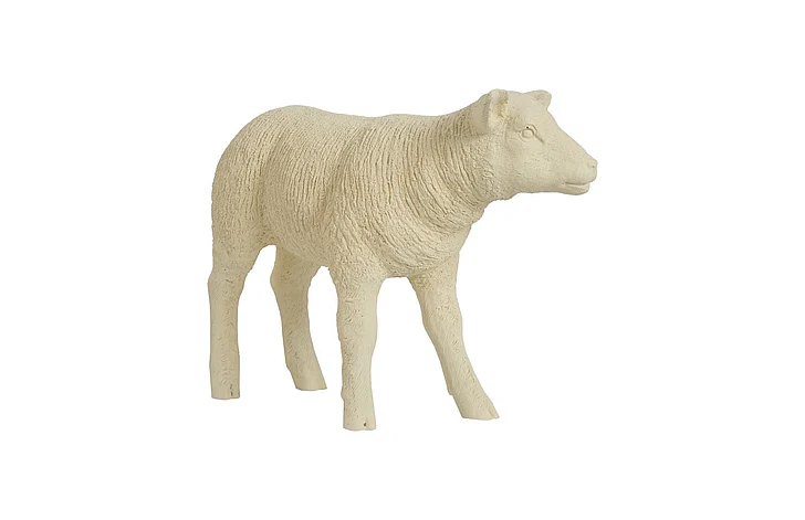 Phillips Collection Texelaar Lamb Sculpture in Ivory PH60415