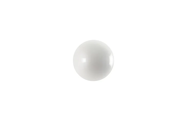 Phillips Collection Extra Small Ball on the Wall in Pearl White PH60523