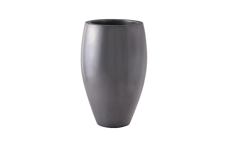 Phillips Collection Classic Small Planter in Polished Aluminum PH61356
