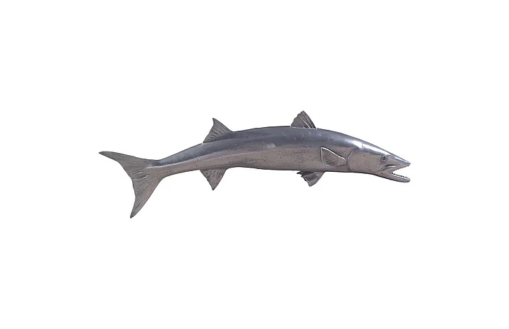 Phillips Collection Barracuda Wall Sculpture in Polished Aluminum PH64559
