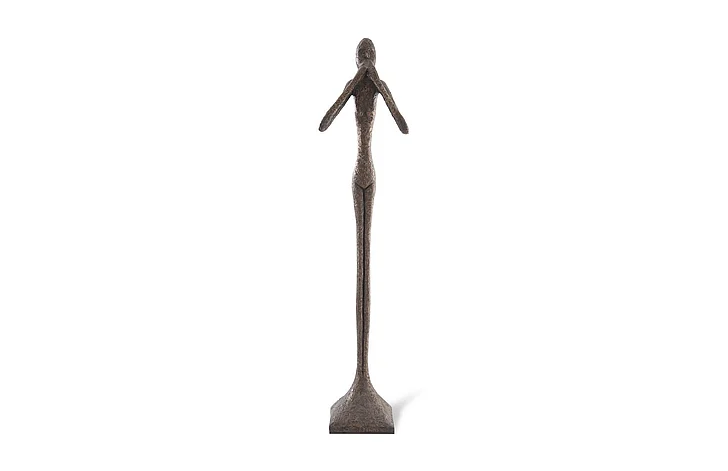 Phillips Collection Speak No Evil Large Skinny Sculpture in Bronze PH65571