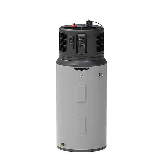 GE Profile - GE GEOSPRING Smart Hybrid Heat Pump Water Heater 65-gallon - 240V - FlexCapacity in Gray PH65S10BPY