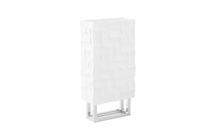 Phillips Collection Radica Tall Vase in White PH67172