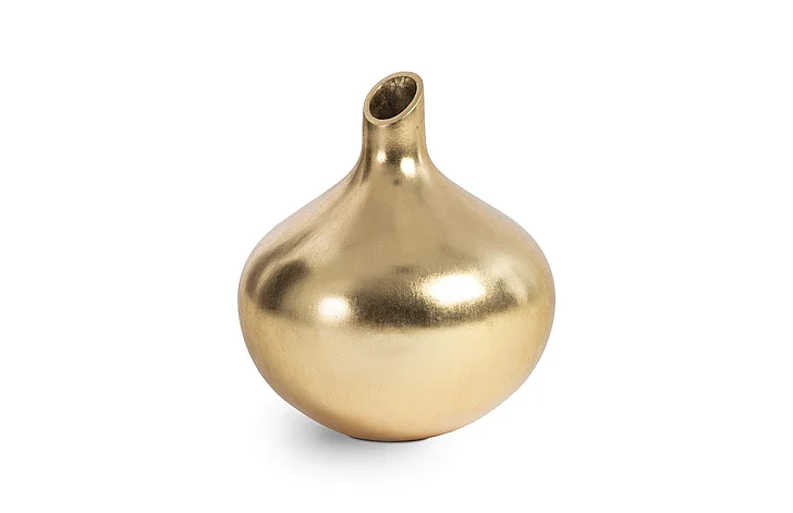 Phillips Collection Katha Vase in Gold Leaf PH67521