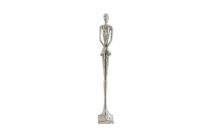 Phillips Collection Lottie Small Sculpture in Silver Leaf PH67644