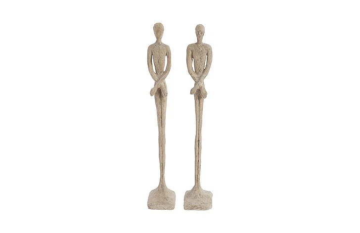 Phillips Collection Lloyd and Lottie Extra Small Sculpture Set in Roman Stone PH67647