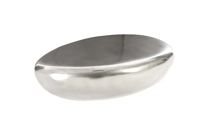 Phillips River Stone Large Coffee Table in Liquid Silver PH67800