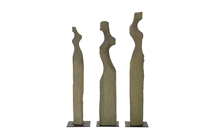 Phillips Collection Cast Woman Sculpture Set in Stone Cast PH75397