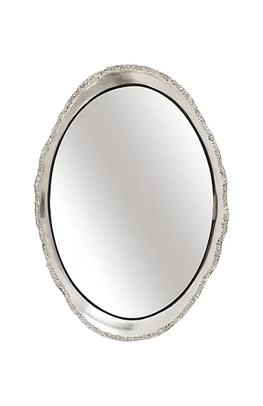 Phillips Broken Egg Mirror in Silver PH77290