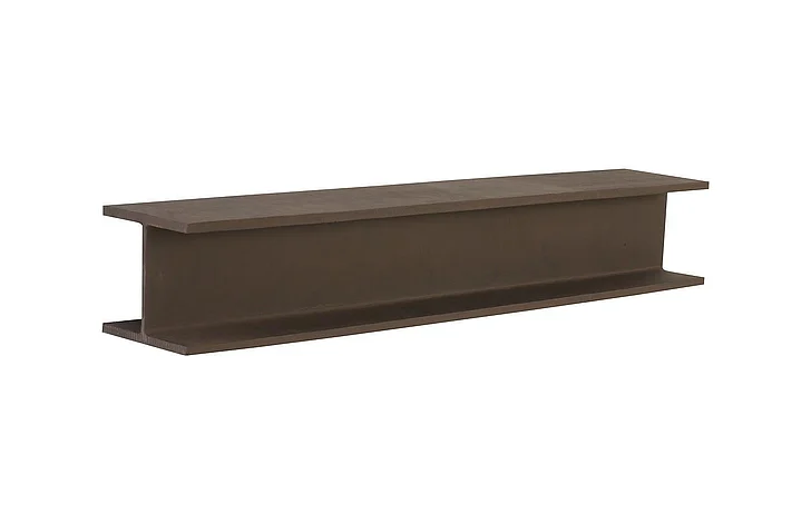 Phillips Collection I-Beam Wall Shelf in Rust PH79018