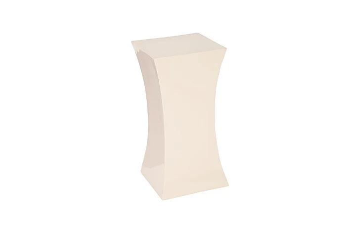 Phillips Collection Paya Pedestal in Gel Coat White PH80611