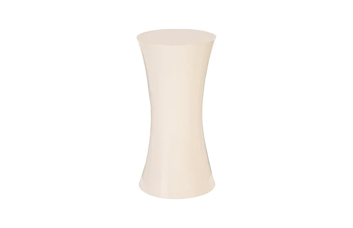 Phillips Collection Ave Pedestal in Gel Coat White PH80614