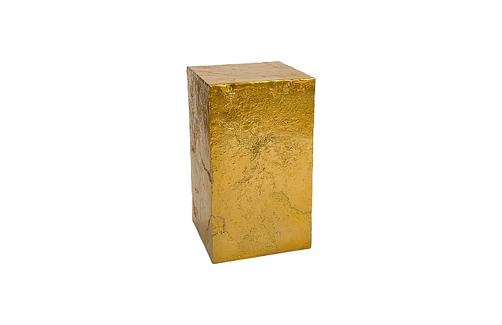 Phillips Collection Slate Medium Pedestal in Liquid Gold PH80684