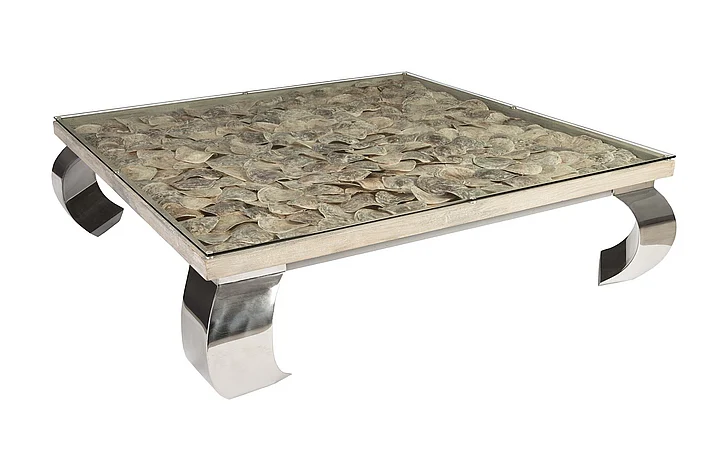 Phillips Collection Shell Large Coffee Table in Natural PH81449