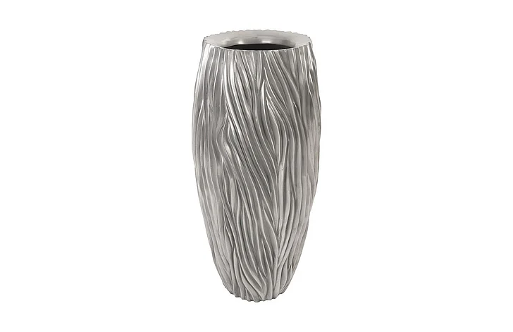 Phillips Collection Alon Large Tall Planter in Silver PH82317
