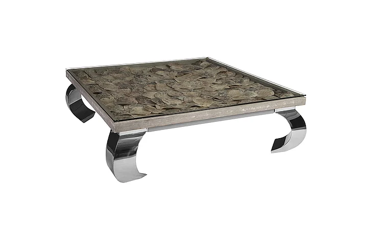 Phillips Collection Shell Small Coffee Table in Natural PH83144
