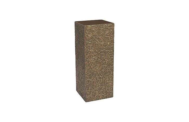 Phillips Collection String Theory Medium Pedestal in Polished Bronze PH83556