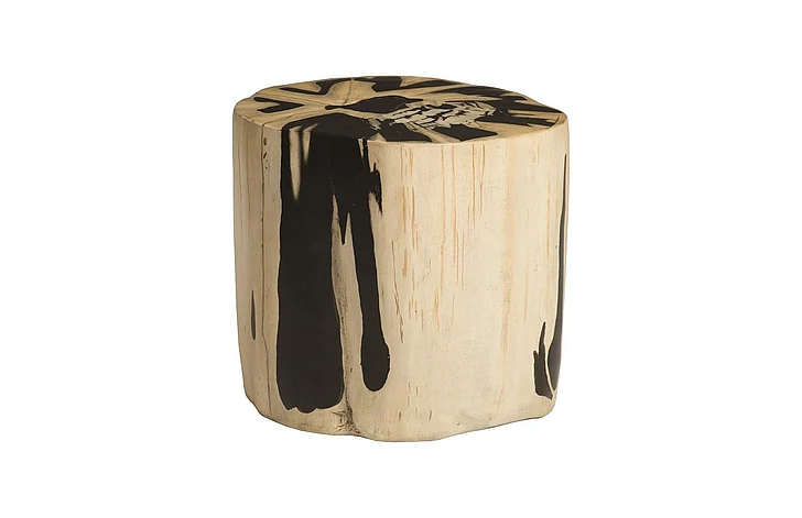 Phillips Collection Cast Petrified Wood Stool PH85494
