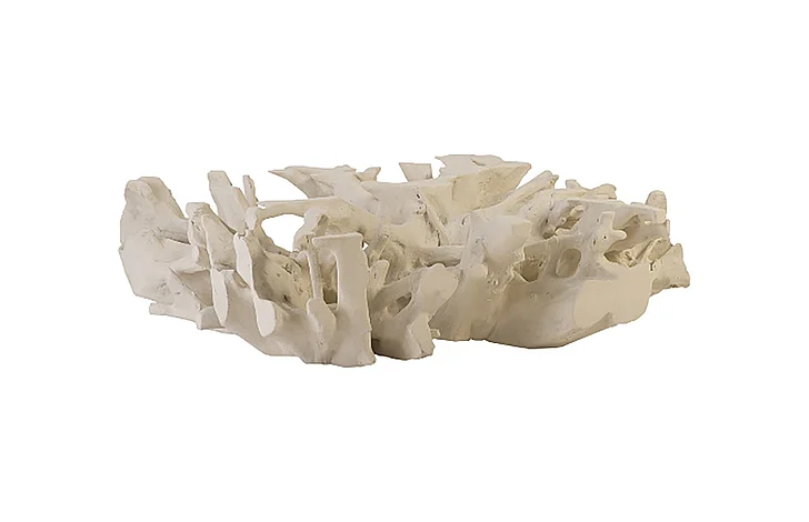 Phillips Cast Root Coffee Table in Off White PH87195