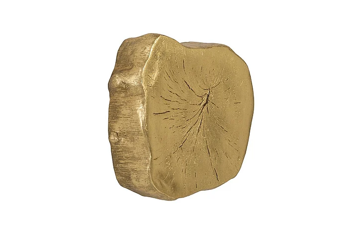 Phillips Collection Cast Naturals Log Wall Tile in Gold Leaf PH90454