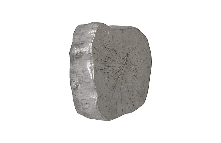 Phillips Collection Cast Naturals Log Wall Tile in Silver Leaf PH90455