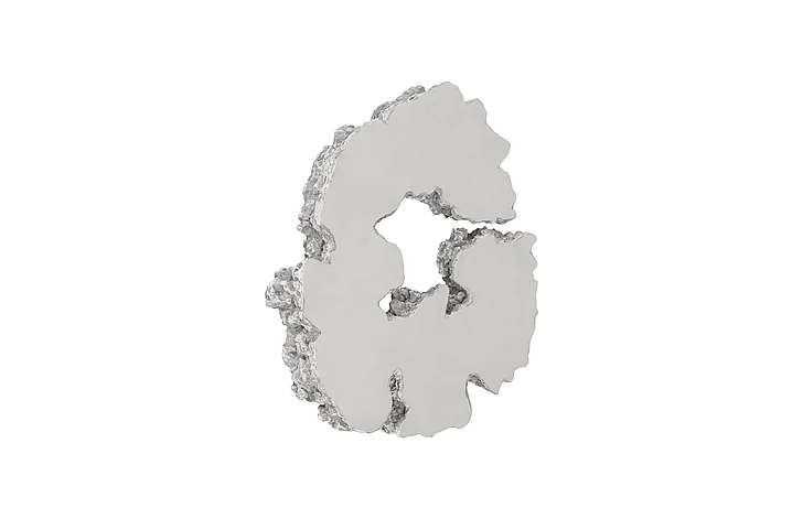 Phillips Collection Lava Slice Small Wall Art in Stainless Steel PH97070