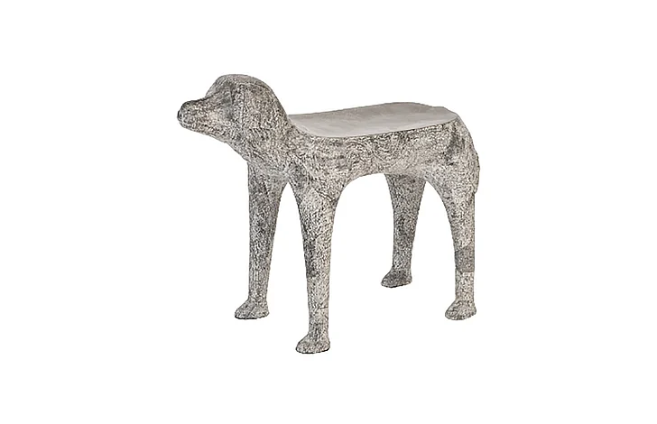 Phillips Dog Side Table in Gray PH97074